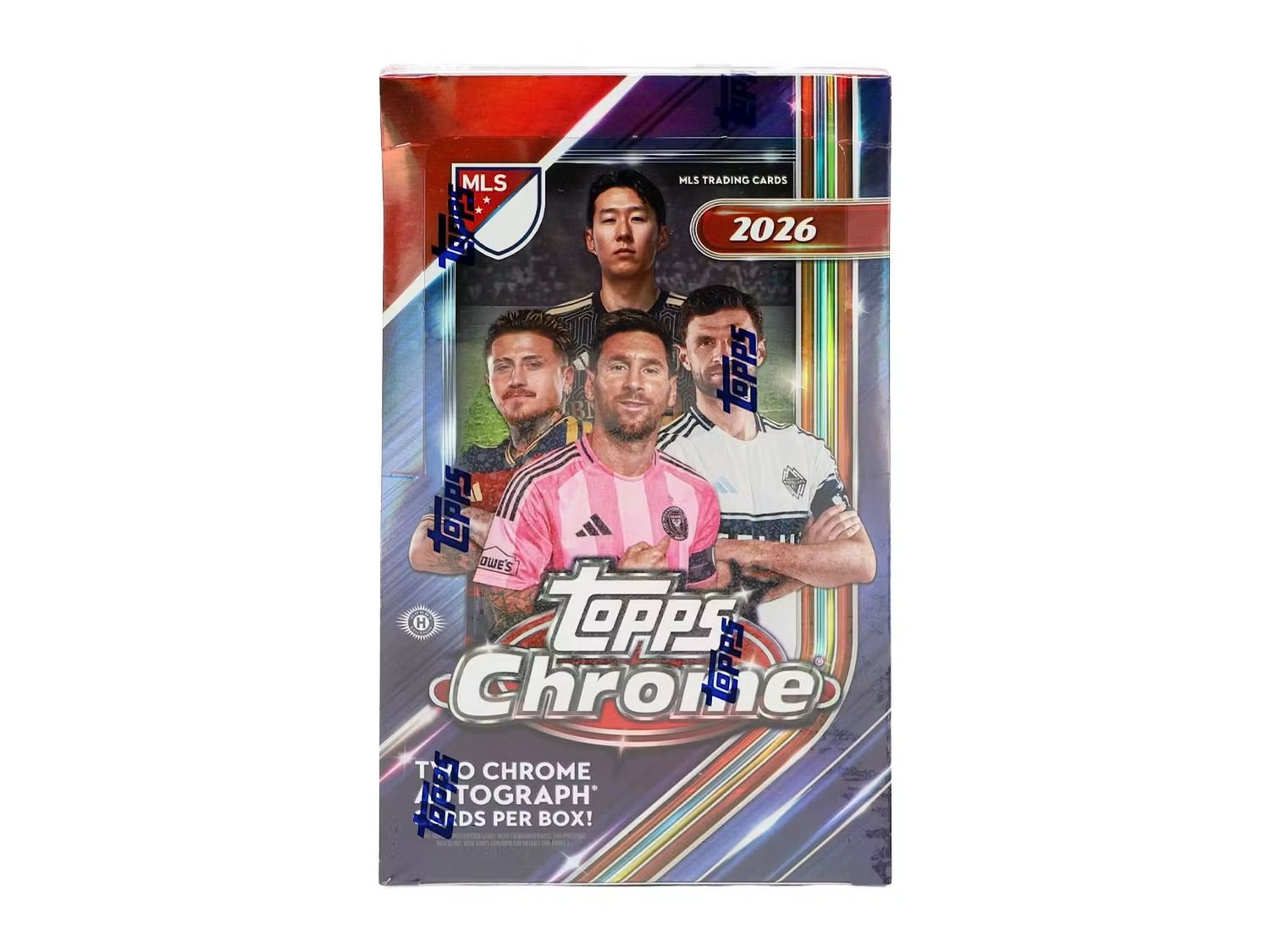 2026 Topps Chrome MLS Major League Soccer Hobby Box