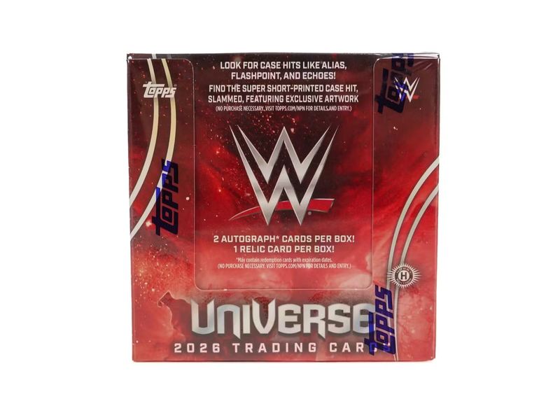 2026 Topps Universe WWE Wrestling Hobby Box