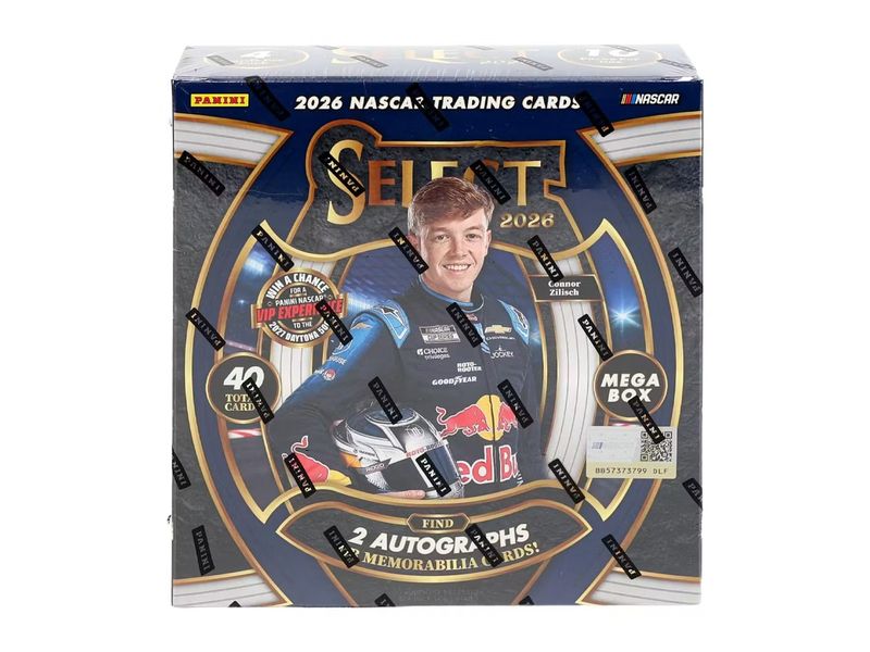 2026 Panini Select NASCAR Racing Mega Box
