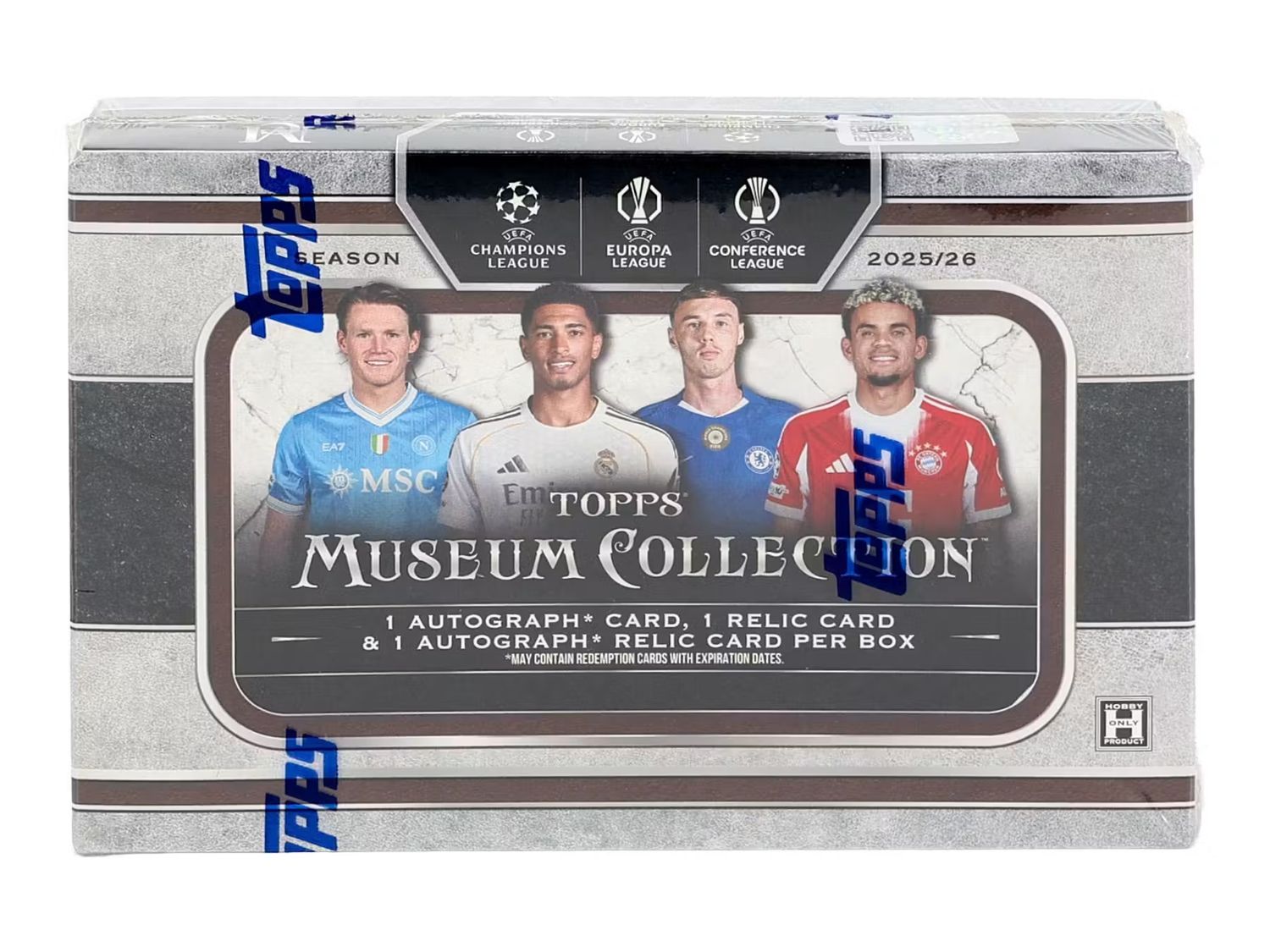 2025-26 Topps UEFA Club Competitions Museum Collection Soccer Hobby Box