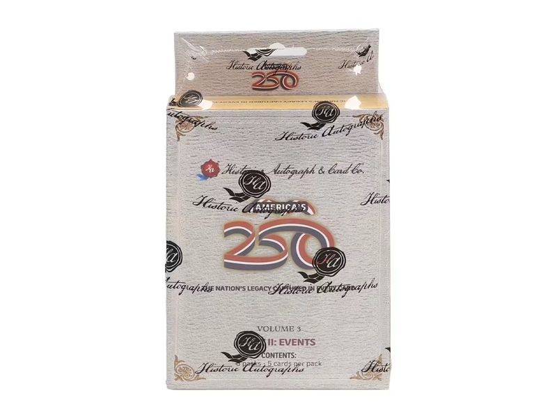 2026 Historic Autographs America's 250th Anniversary Hobby Box [Part II]