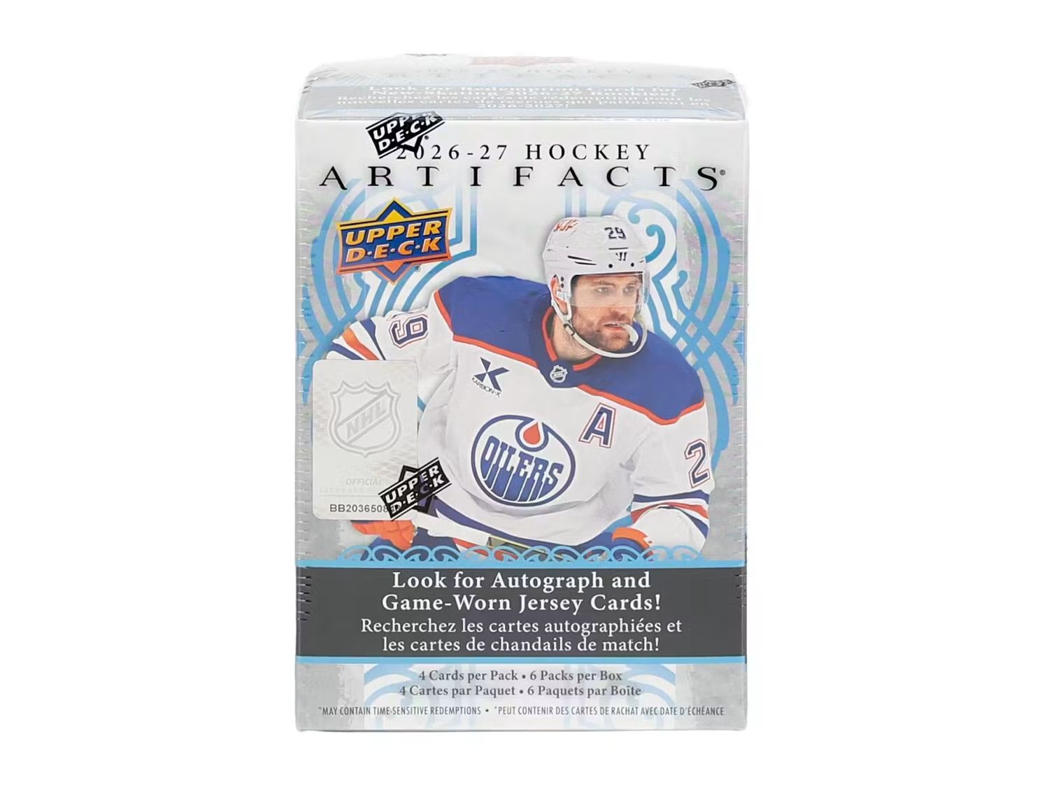 2026-27 Upper Deck Artifacts Hockey Blaster Box