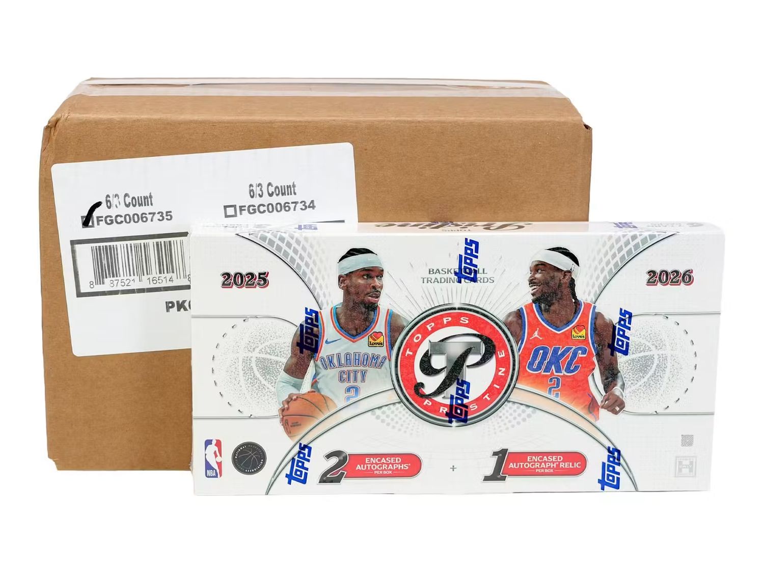 2025-26 Topps Pristine Basketball Hobby 6-Box Case [Topps Direct]