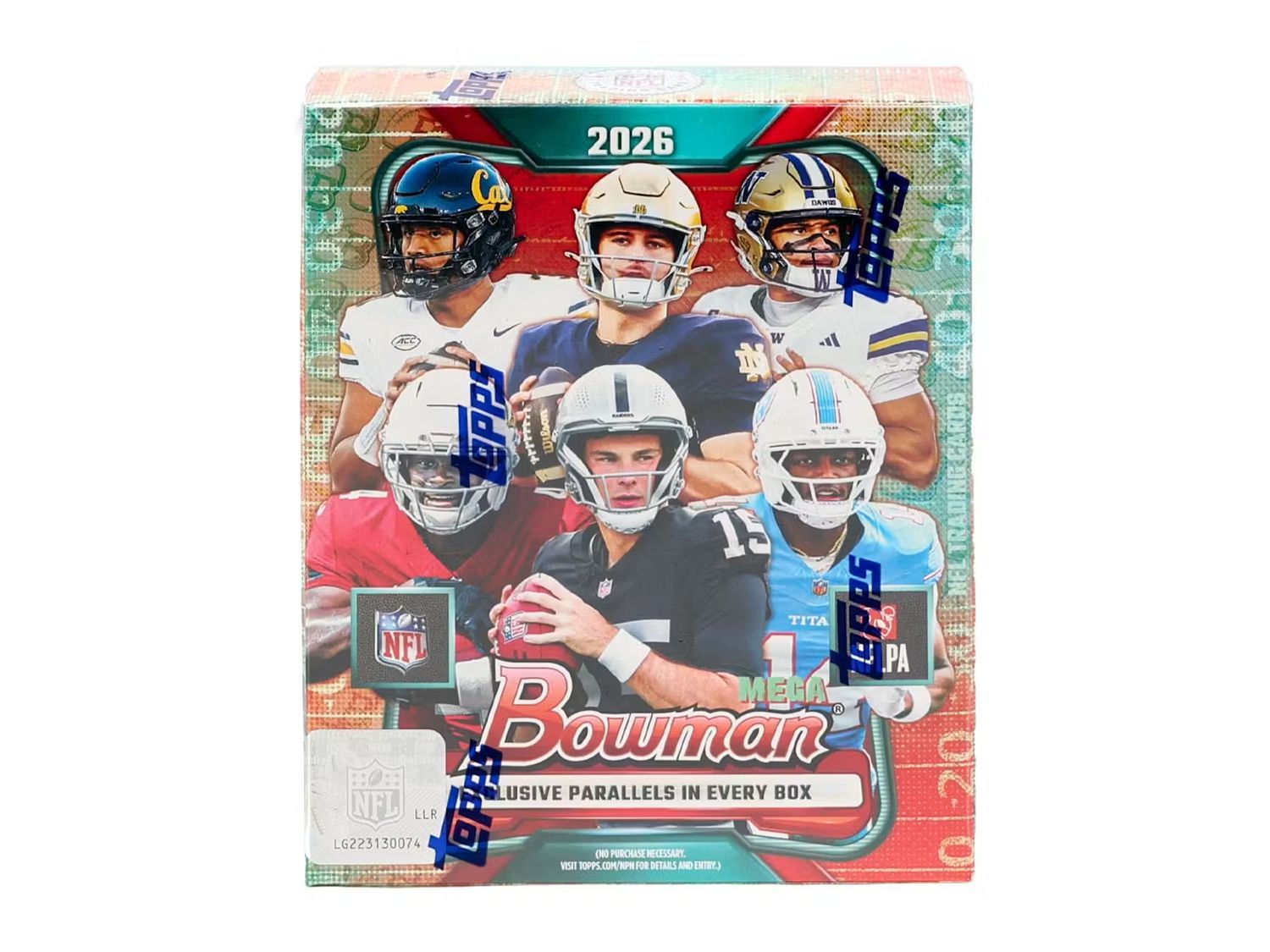 2026 Bowman Football Mega Box