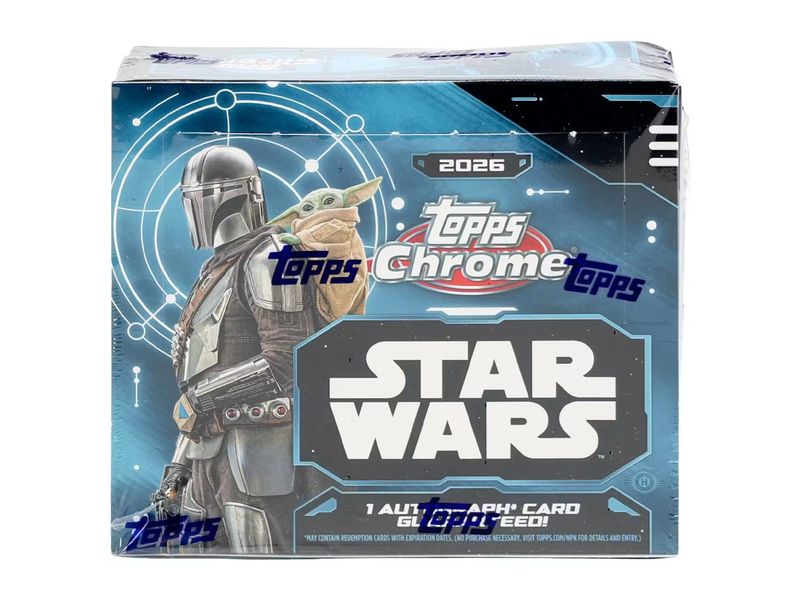 2026 Topps Chrome Star Wars Hobby Box