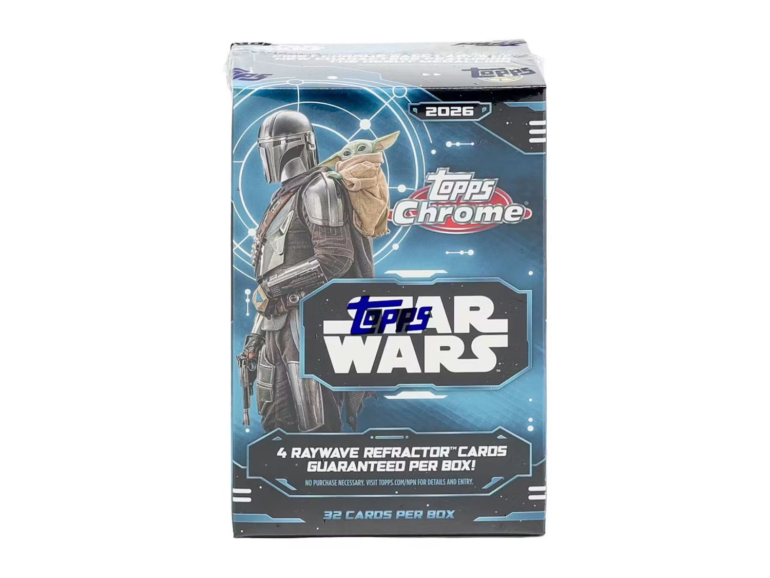 2026 Topps Chrome Star Wars Value Blaster Box