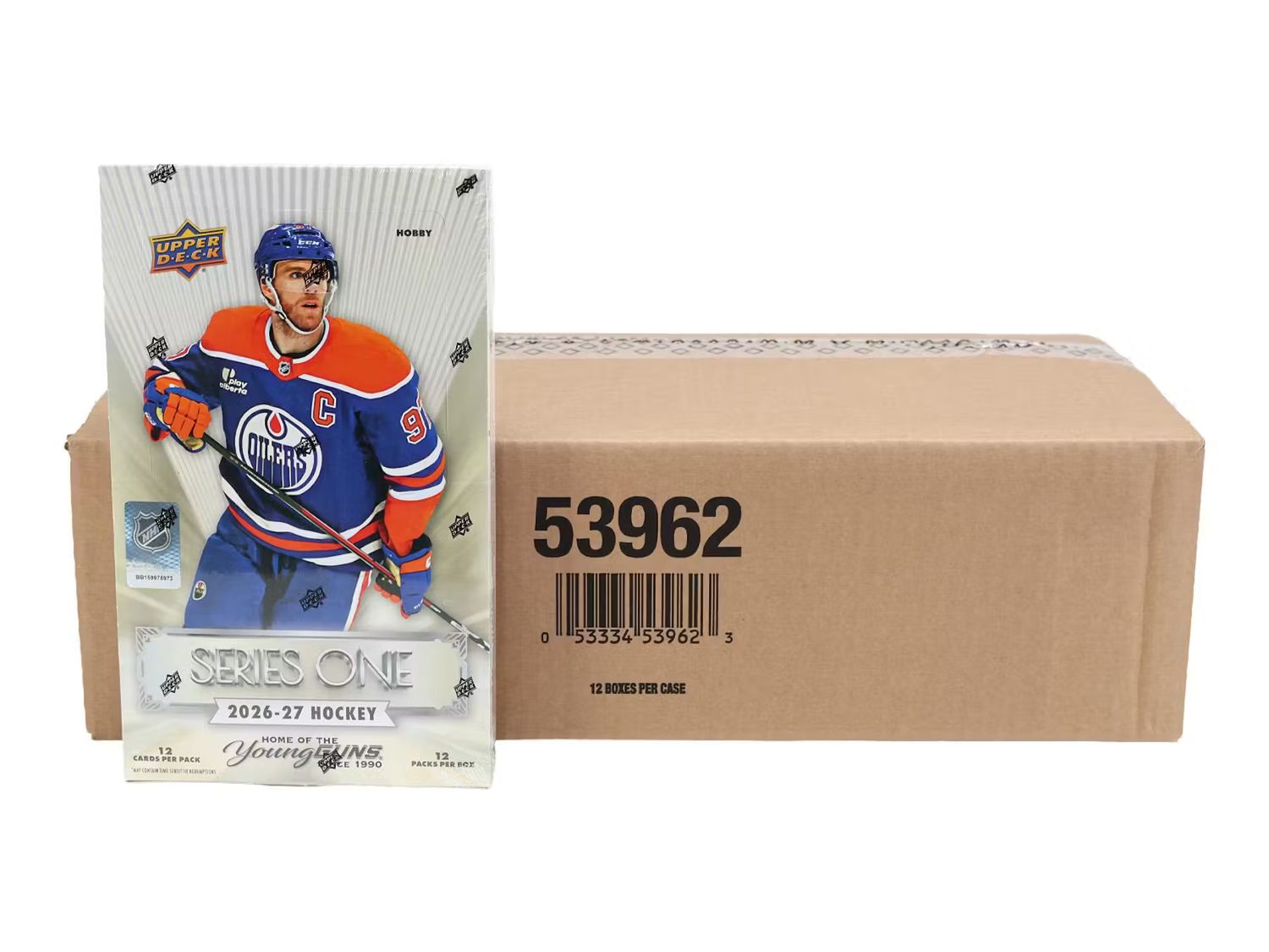 2026-27 Upper Deck Series 1 Hockey Hobby 12-Box Case