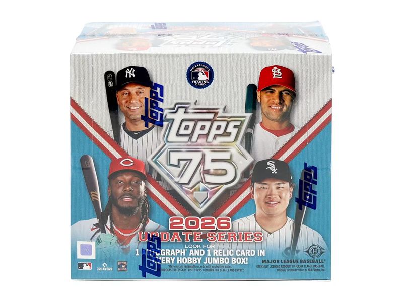 2026 Topps Update Series Baseball Hobby Jumbo Box 2026 Topps Update Series Baseball Hobby Jumbo Box