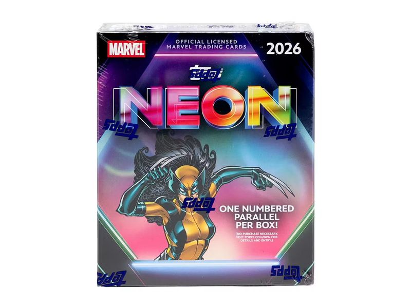 2026 Topps Marvel Neon Mega Box
