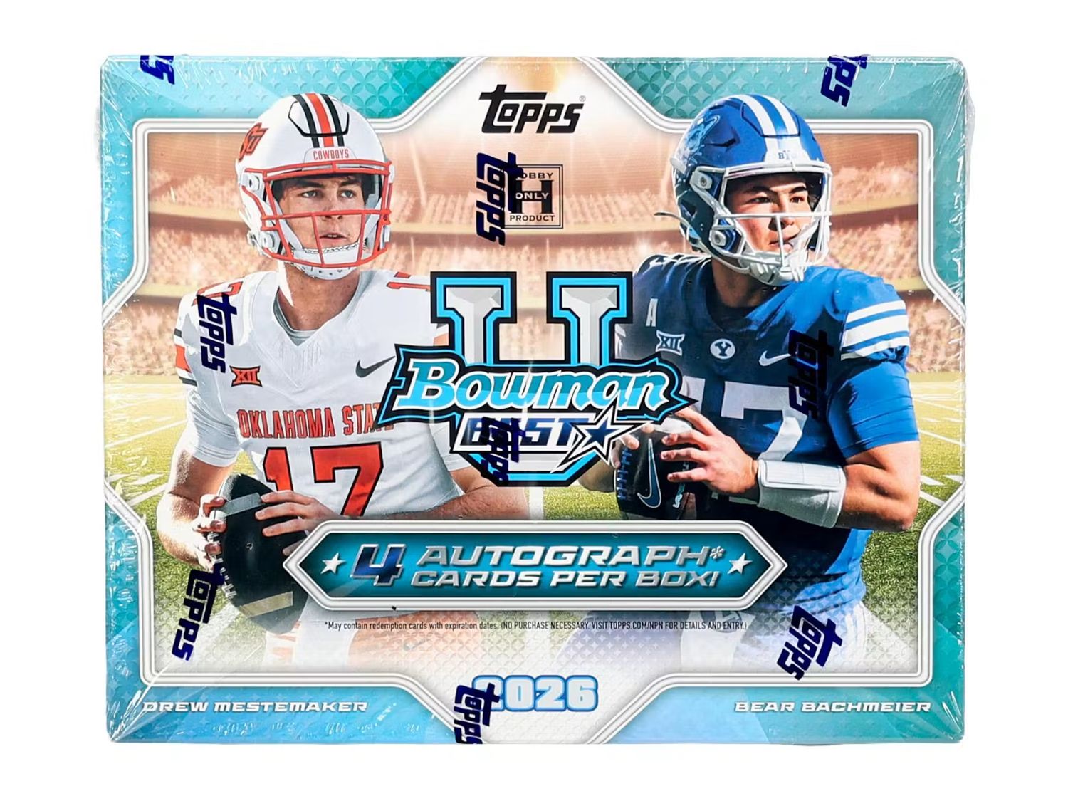 2026 Bowman University Best Football Hobby Box