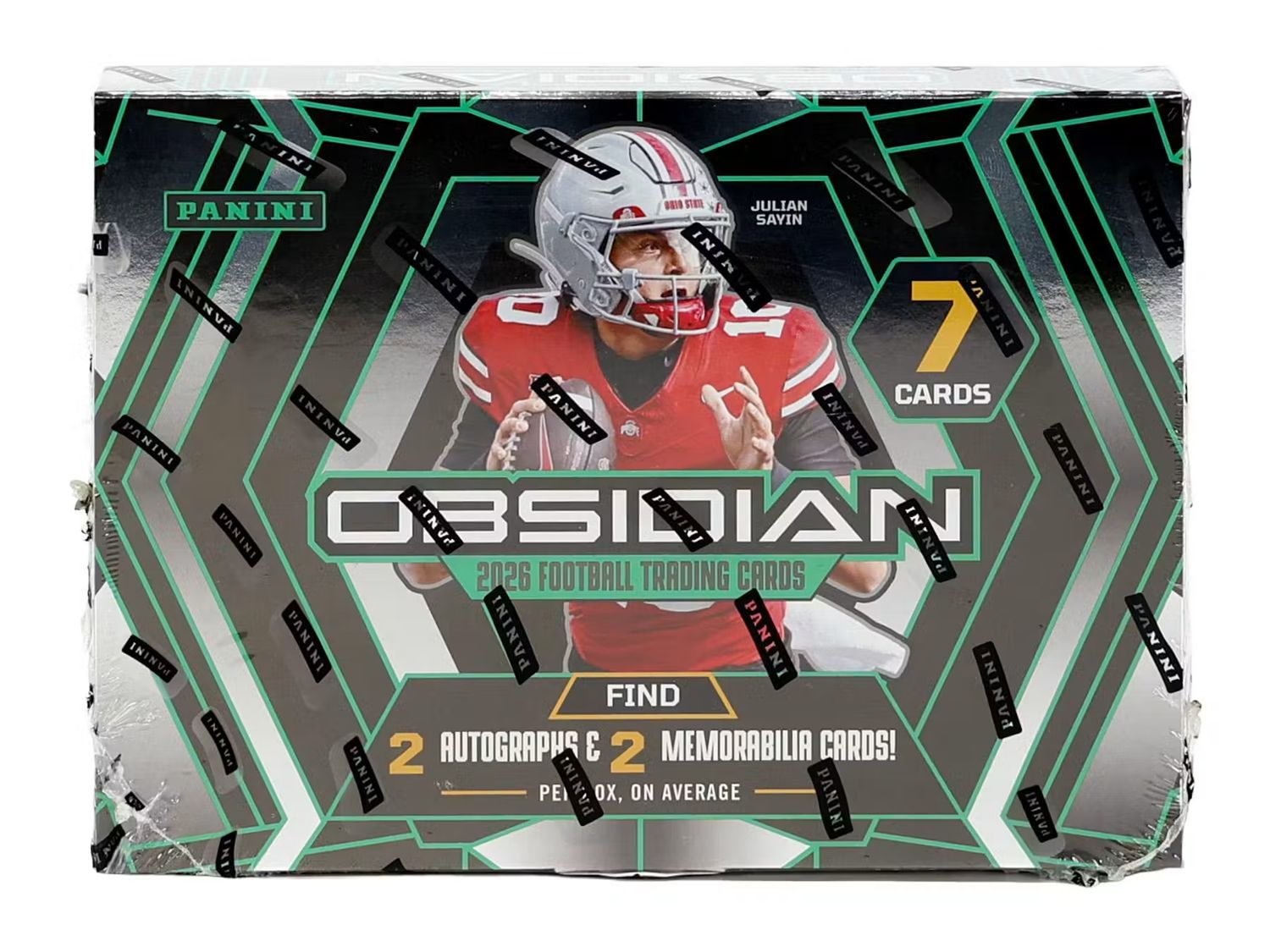 2026 Panini Obsidian Football Hobby Box