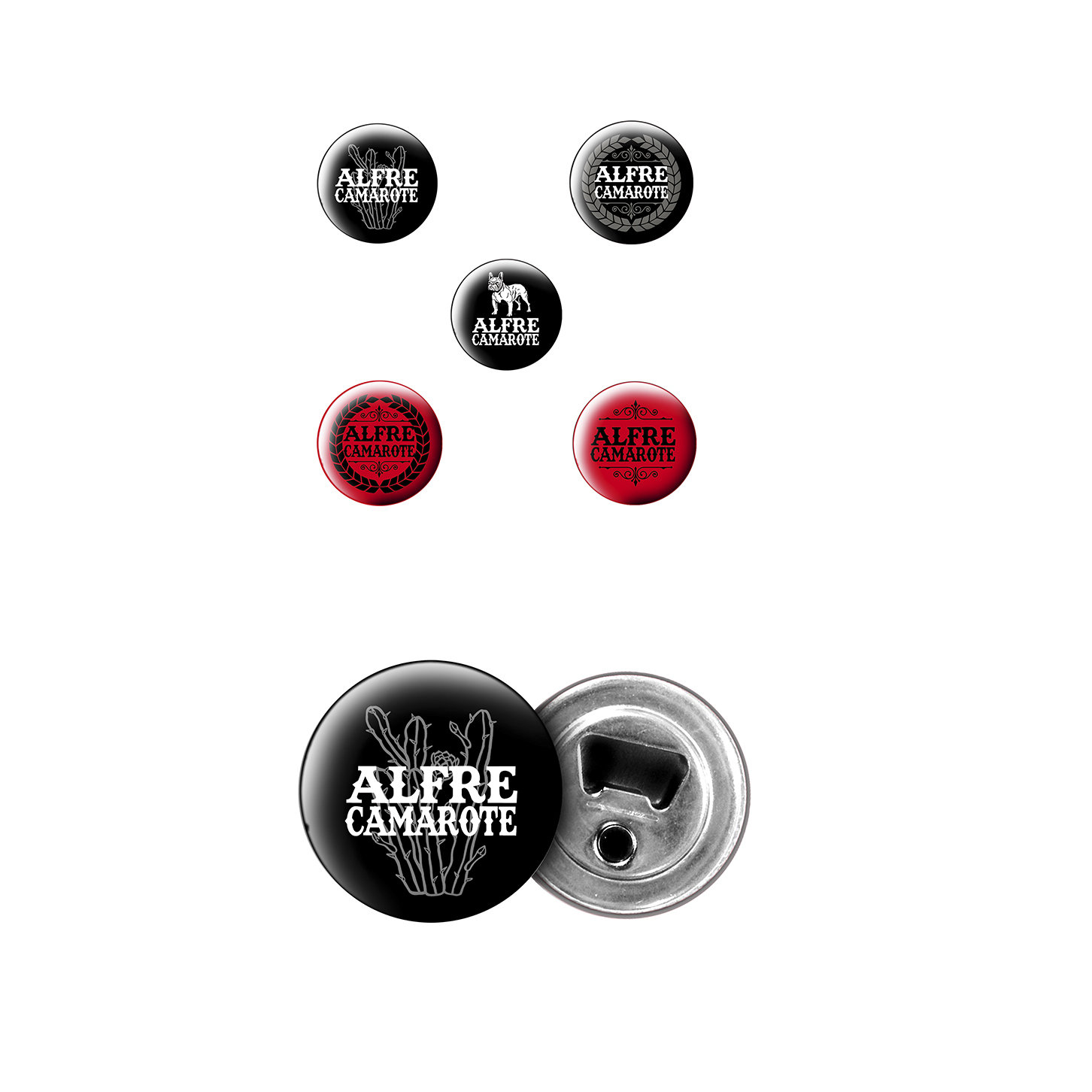Pack: imán abridor + chapa