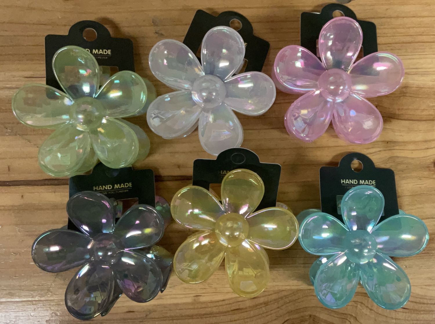 Flower Claw Hair Clip