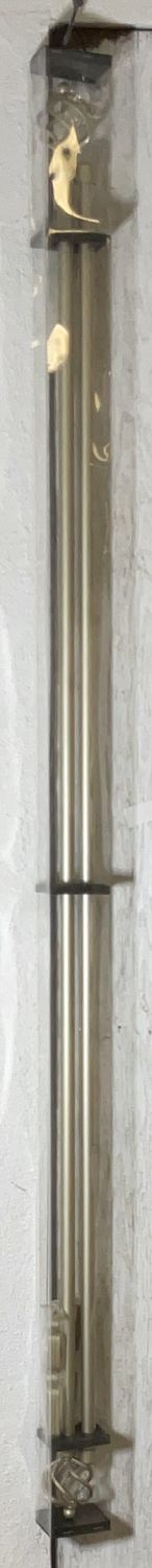 WINDOW CURTAIN ROD,84-120" EXT
