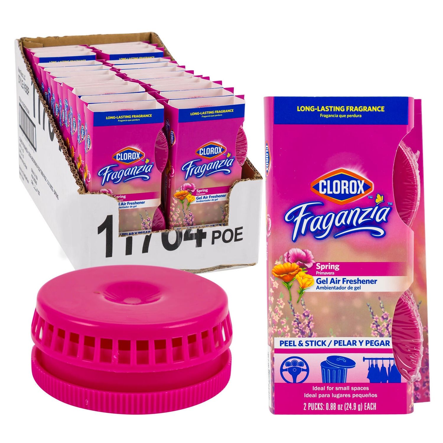 AIR FRESHENER,0.88oz 2pk CLORO-SPRING