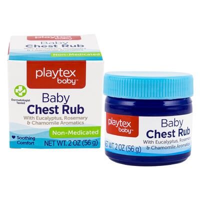 BABY CHEST RUB,2oz PLAYTEX