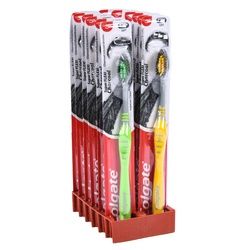 COLGATE TOOTHBRUSH SUPER FLEXI CHARCOAL SOFT