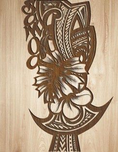 SAMOA TAPA 80*120 FRAMELESS