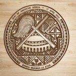 AMERICAN  SAMOA SEAL 100 * 100
