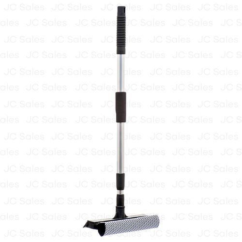 KINGMAN WINDOW SQUEEGEE EXTENDABLE 20.9"-35" W/ALUMINUM HANDLE