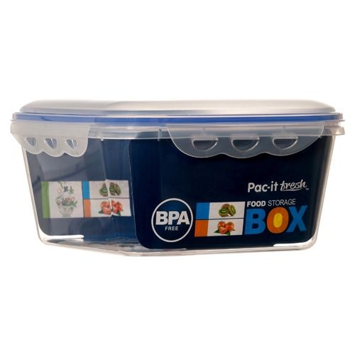 FOOD CONTAINER,112oz SQR. SNAP