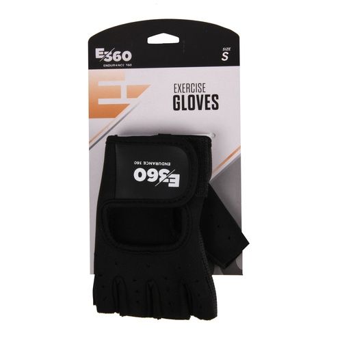 EXERCISE WEIGHT LIFTING GLOVES BLACK
