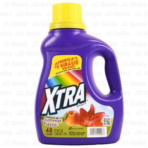 XTRA LIQUID DETERGENT SUMMER FIESTA 57.6 OZ