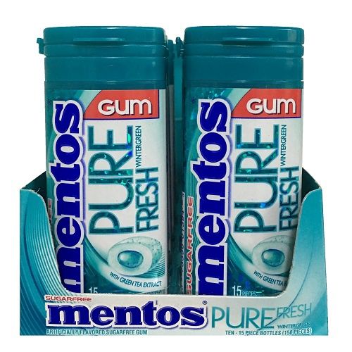 Mentos Wintergreen Chewing Gum