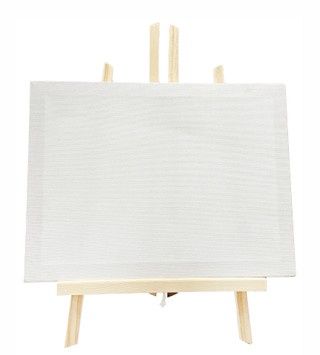 "Canvas &amp; Easel Set. 1 ct Wrapp