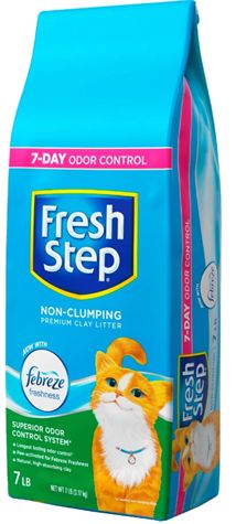 Fresh Step Cat Litter 7lb W-Fab