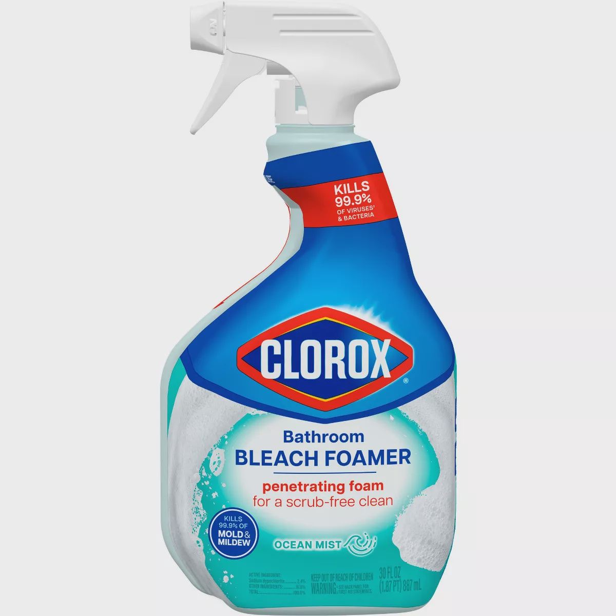 CLOROX BLEACH FOAMER FOR BATHROOM 30 OZ