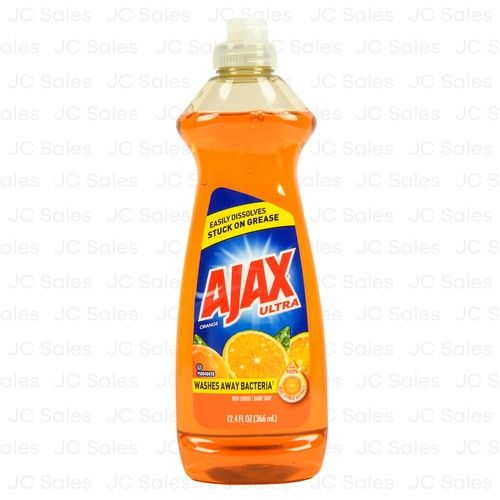 AJAX DISH LIQUID ORANGE 12.4 OZ