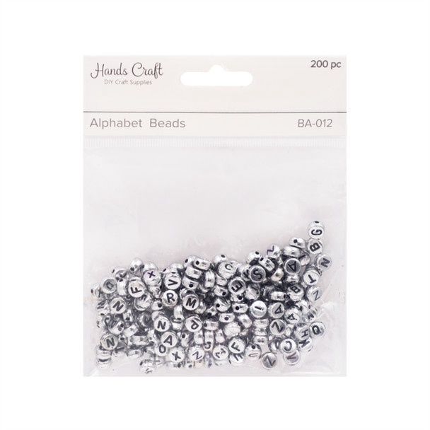 200 ct Approx. Alphabet Beads,