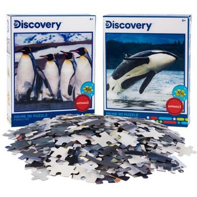 PUZZLE,300pc 3D AQUATIC ANIMAL