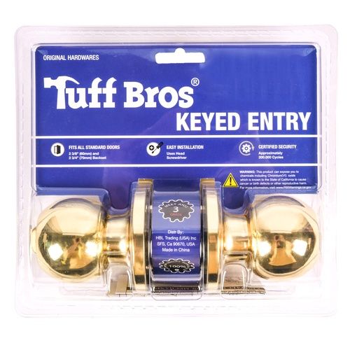 TUFF BROS DOOR KEYED W/KEY
