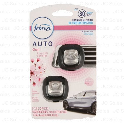 FEBREZE AUTO AIR FRESHENER CHERRY BLOSSOM 2 CT