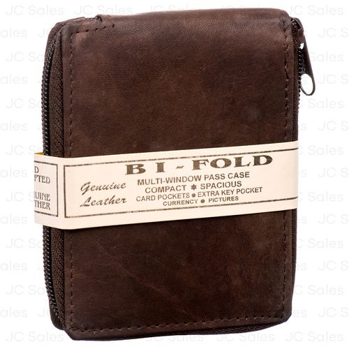 MEN'S WALLET COWHIDE ASST CLRS