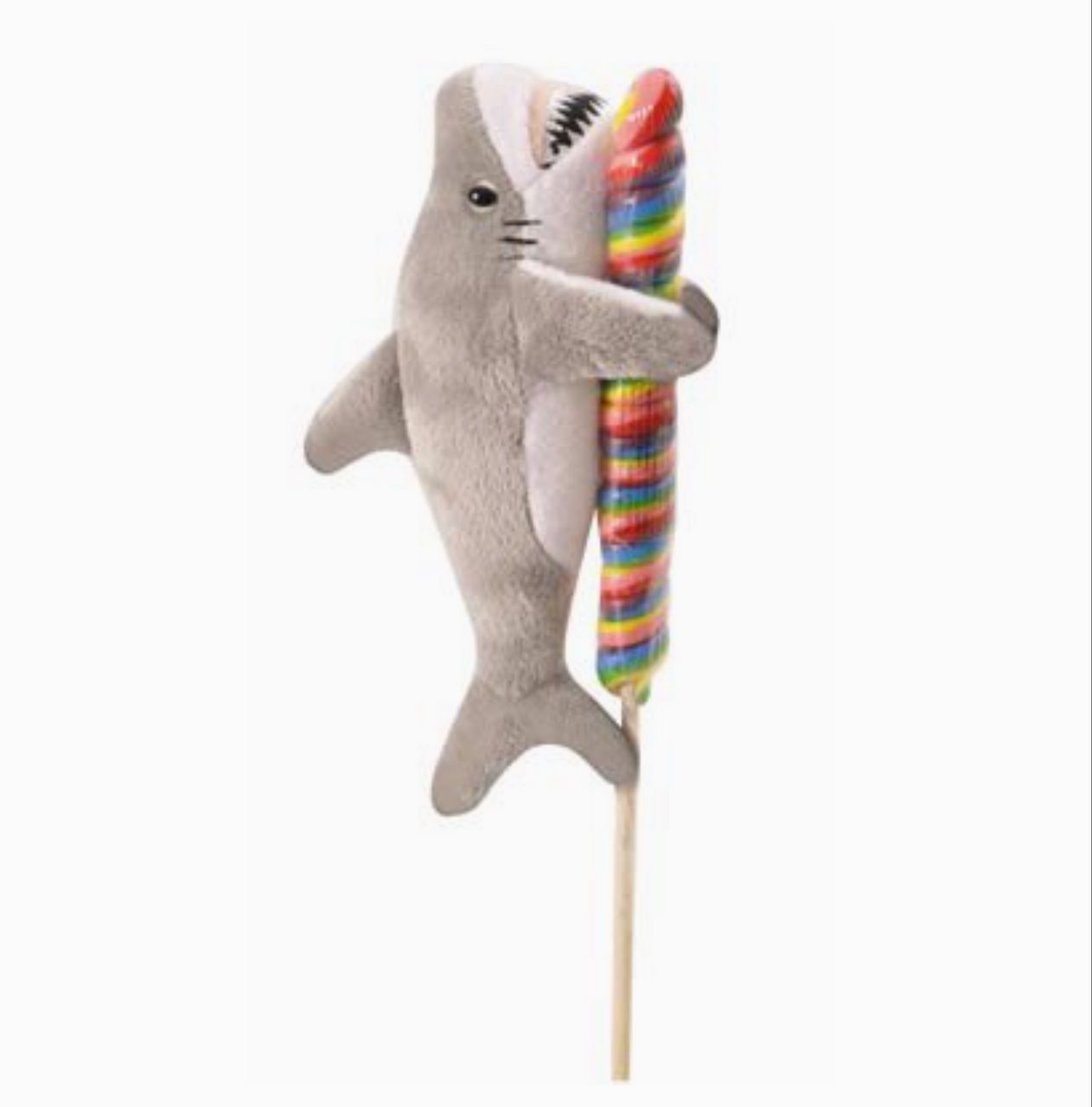 10" (24cm) Lollyplush Great White Shark/ Mako Shark