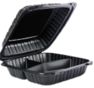 CLAMSHELL FOOD CONTAINER; 9" 50PCS