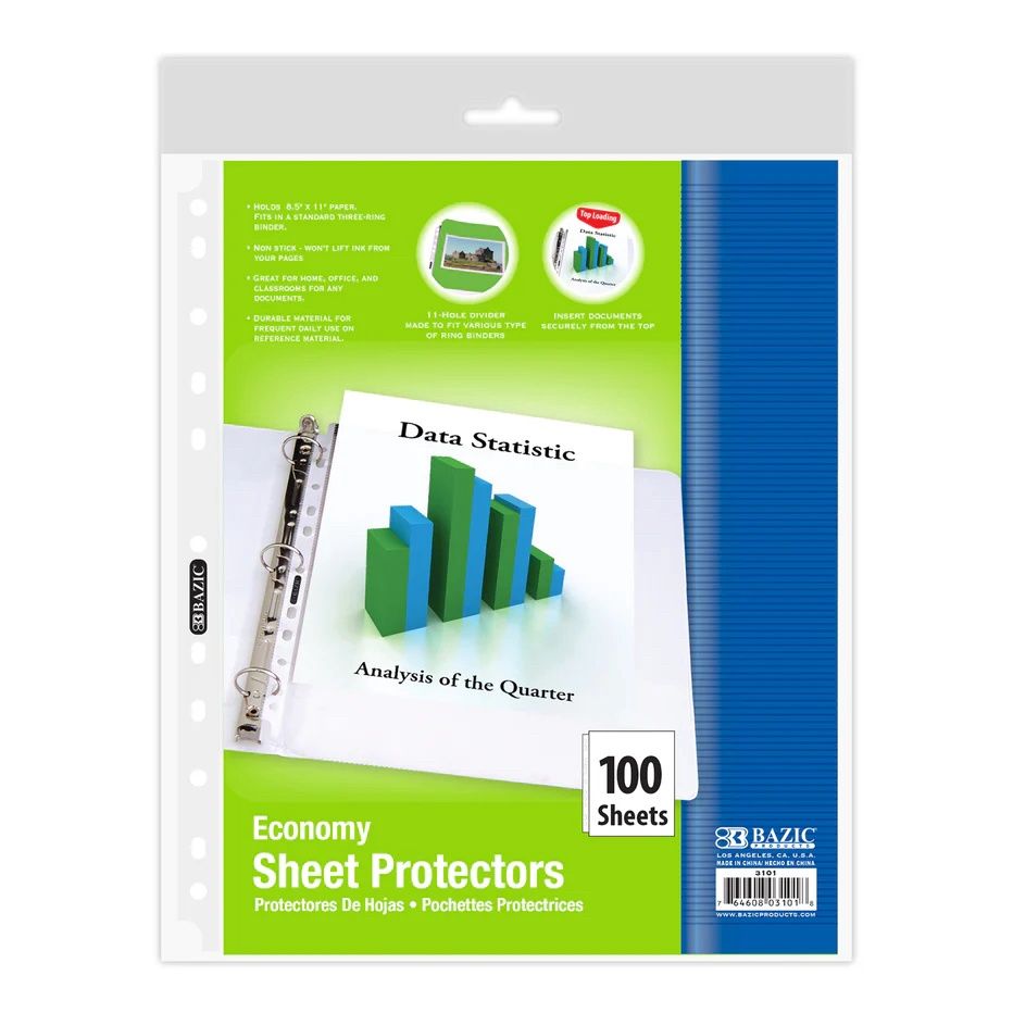BAZIC Top Loading Sheet Protect