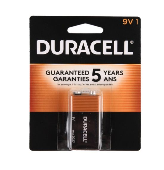 Duracell Batteries 9 Volt