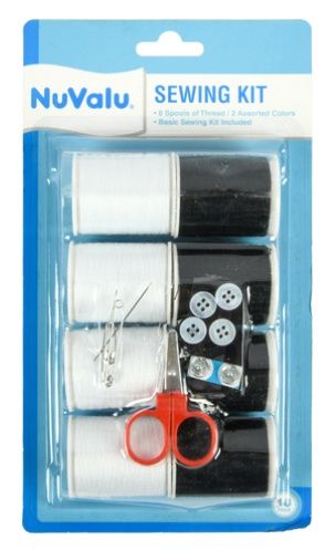 NUVALU SEWING THREAD 8PCS KIT W