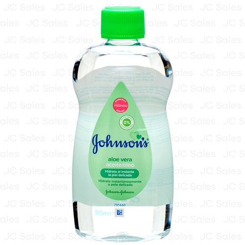 JOHNSON'S BABY OIL ALOE 500 ML