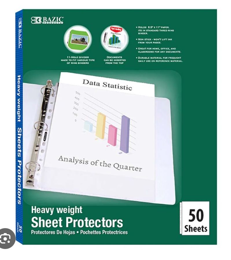 BAZIC Heavy Weight Top Load-50P