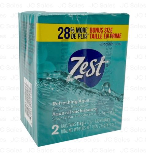 ZEST BAR SOAP REFRESHING AQUA 2