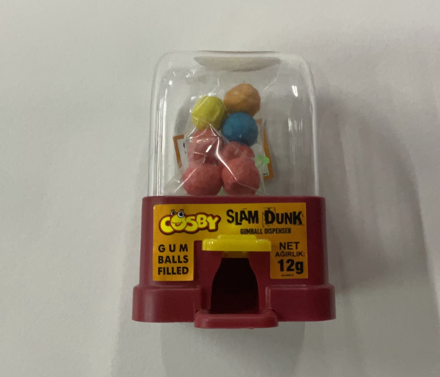 Cosby Slam Dunk Gumball Dispens