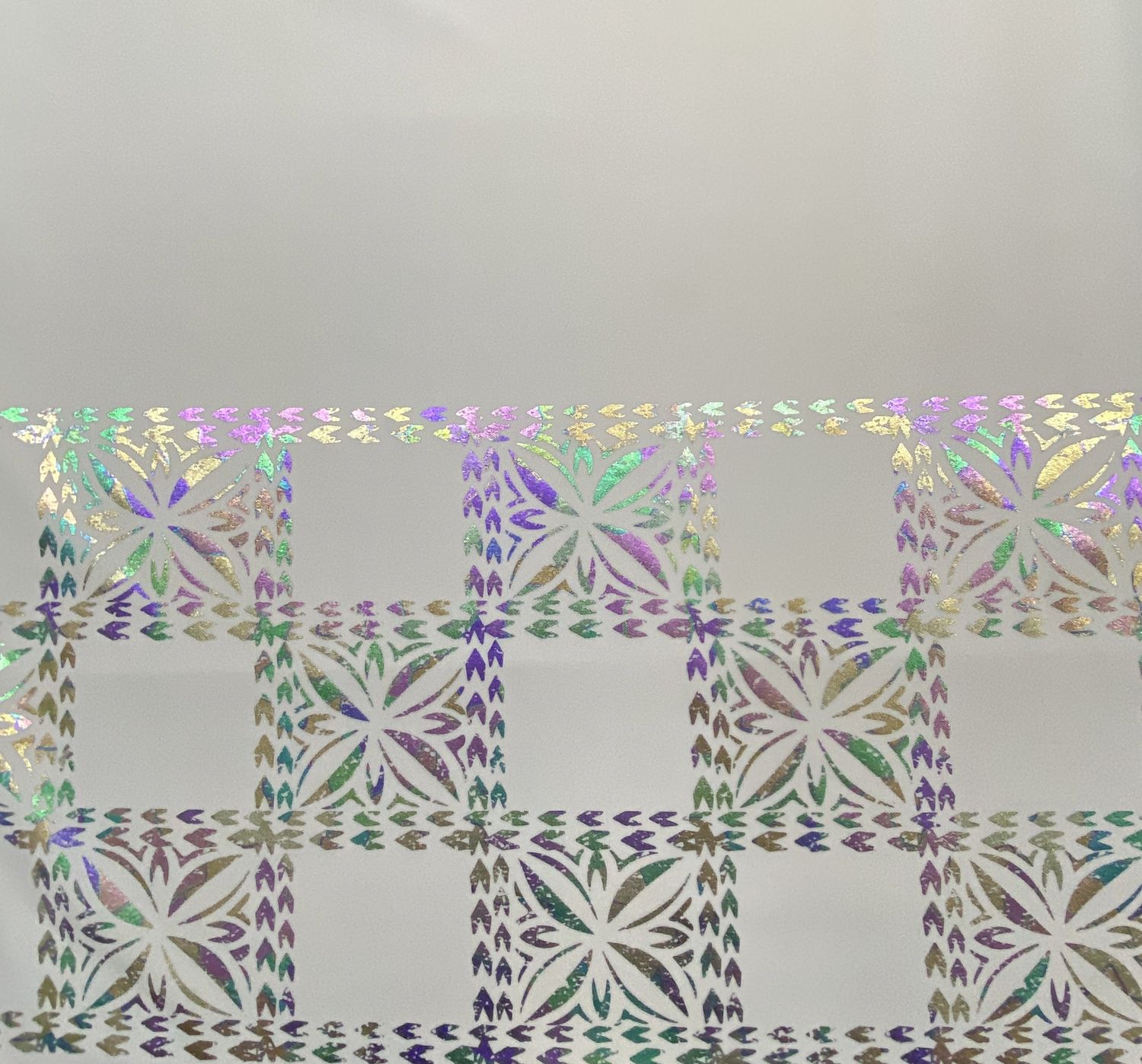 Stretch Half Print RNBOWonWHITE