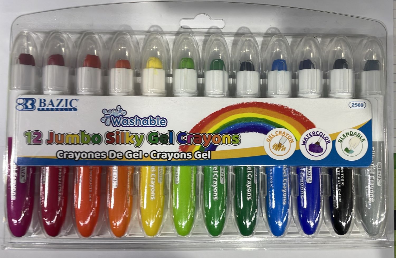 BAZIC 12 Color Jumbo Silky Gel