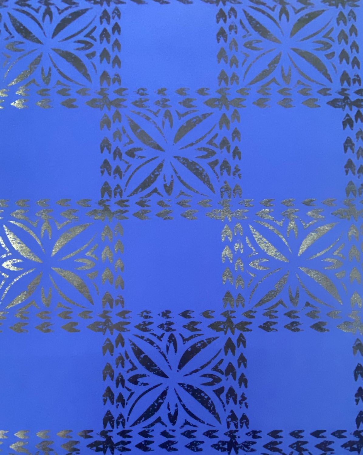 Stretch Full Print BLCKonBLUE