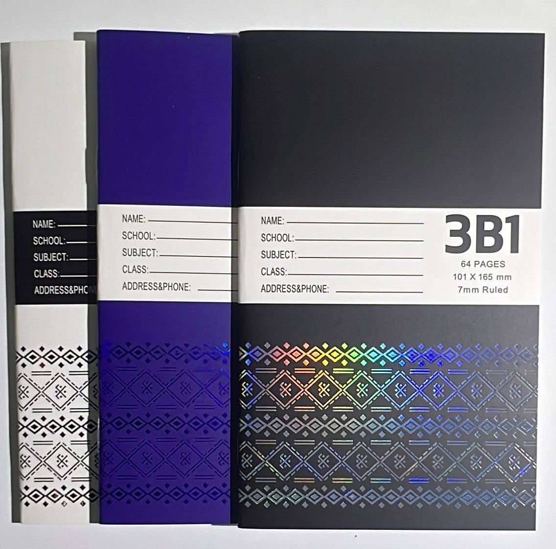 3B1 NOTEBOOK DESIGN COVER